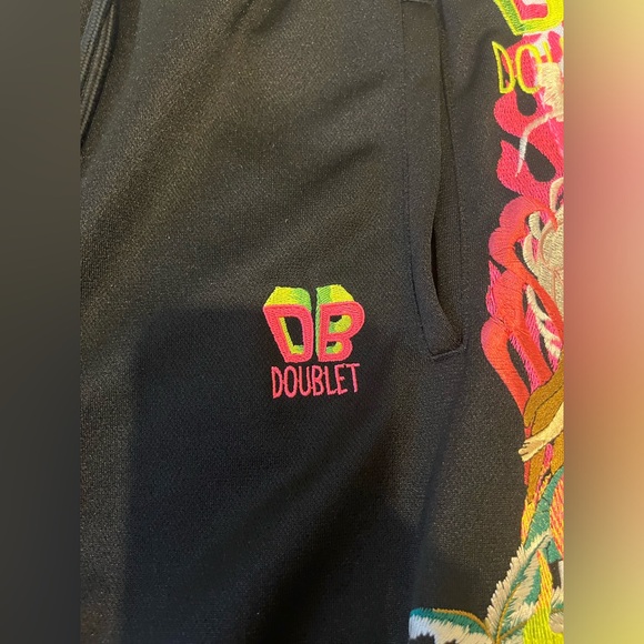 Doublet chaos embroidered track pants size small - Picture 4 of 9